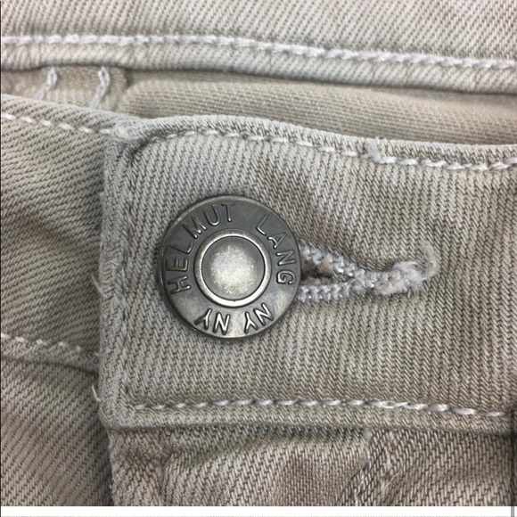 Helmut Lang grey jeans with ankle zip - Picture 7 of 11